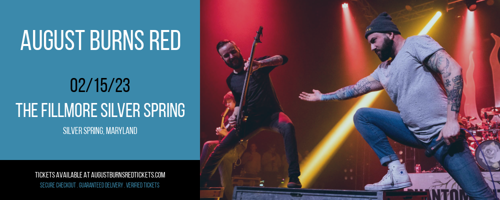 August Burns Red at August Burns Red Tickets tickets August Burns Red at August Burns Red Tickets