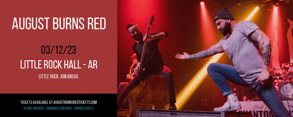 August Burns Red at August Burns Red Tickets tickets August Burns Red at August Burns Red Tickets