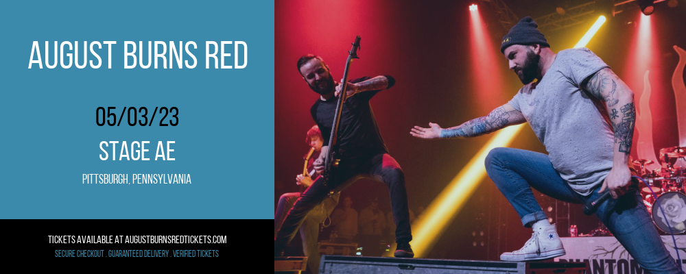August Burns Red at August Burns Red Tickets tickets August Burns Red at August Burns Red Tickets