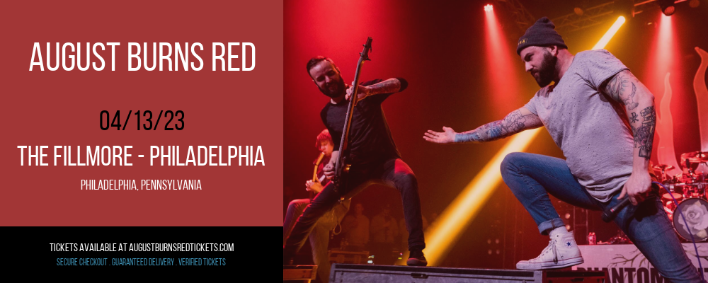 August Burns Red at August Burns Red Tickets tickets August Burns Red at August Burns Red Tickets