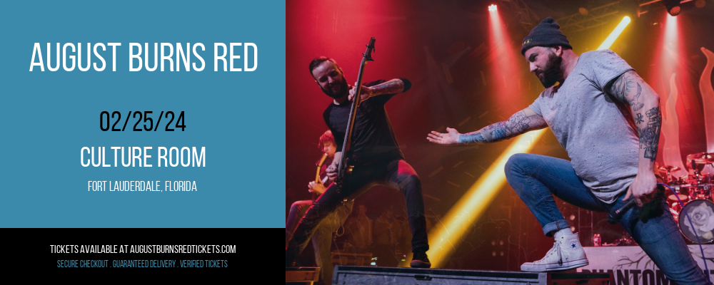 August Burns Red at Culture Room at Culture Room